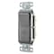 Hubbell Wiring Device-Kellems TradeSelect, Switches and Lighting Controls, Decorator Switch, Residential Grade, Rocker Switch, General Purpose AC, Single Pole, 15A 120/277V AC, Push Back and Side Wired, Gray RSD115GY - alternate 1